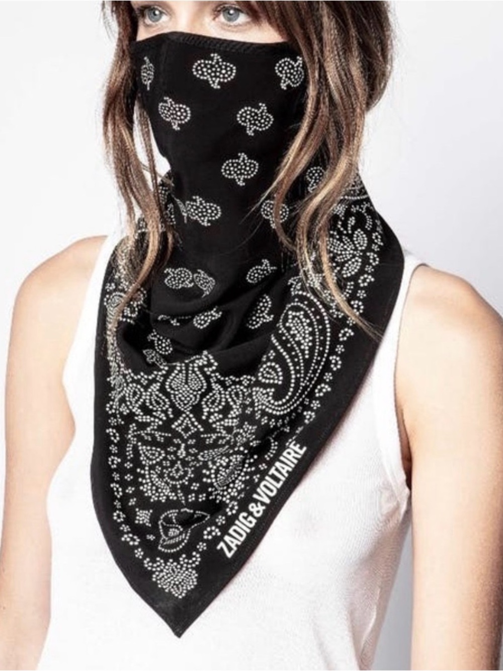 Zadig & Voltaire bandana mask